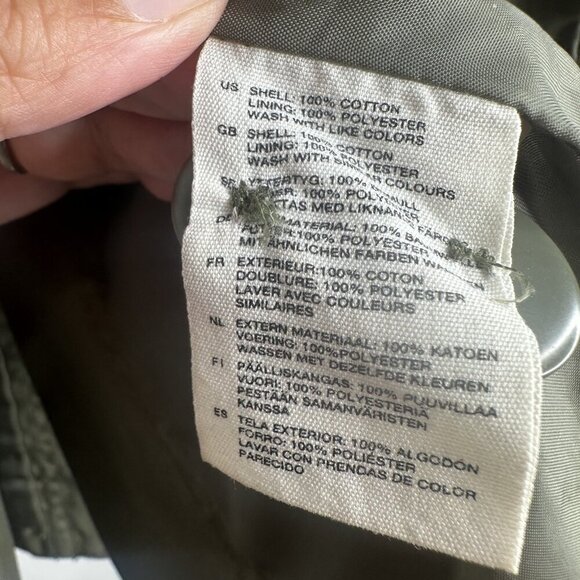 H&M Blazer Jacket Womens 6 Embroidered Western Pockets Utility Military Gorpcore - Picture 8 of 15